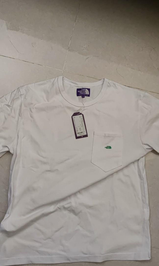 the north face purple label pocket tee
