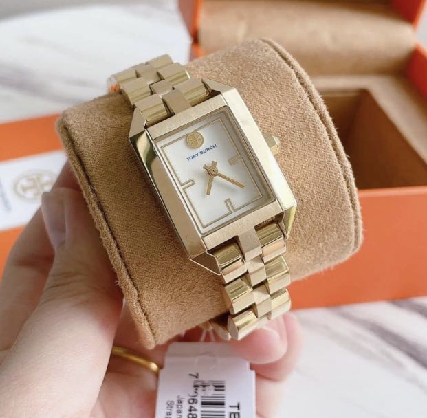 Tory Burch Dalloway gold tone, white dial, Women's Fashion, Watches &  Accessories, Watches on Carousell