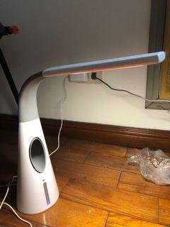 Ultra Brite LED desk Lamp with Bladeless Fan