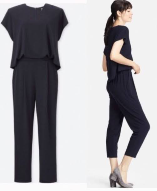 Uniqlo jersey hot sale jumpsuit