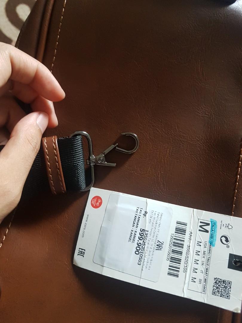 ZARA MAN bags new with price tag, Fesyen Pria, Tas & Dompet , Tas