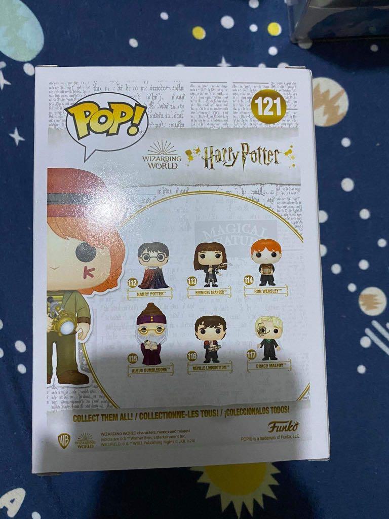 Harry Potter: 121 Ron Weasley Quidditch World Cup Funko NYCC