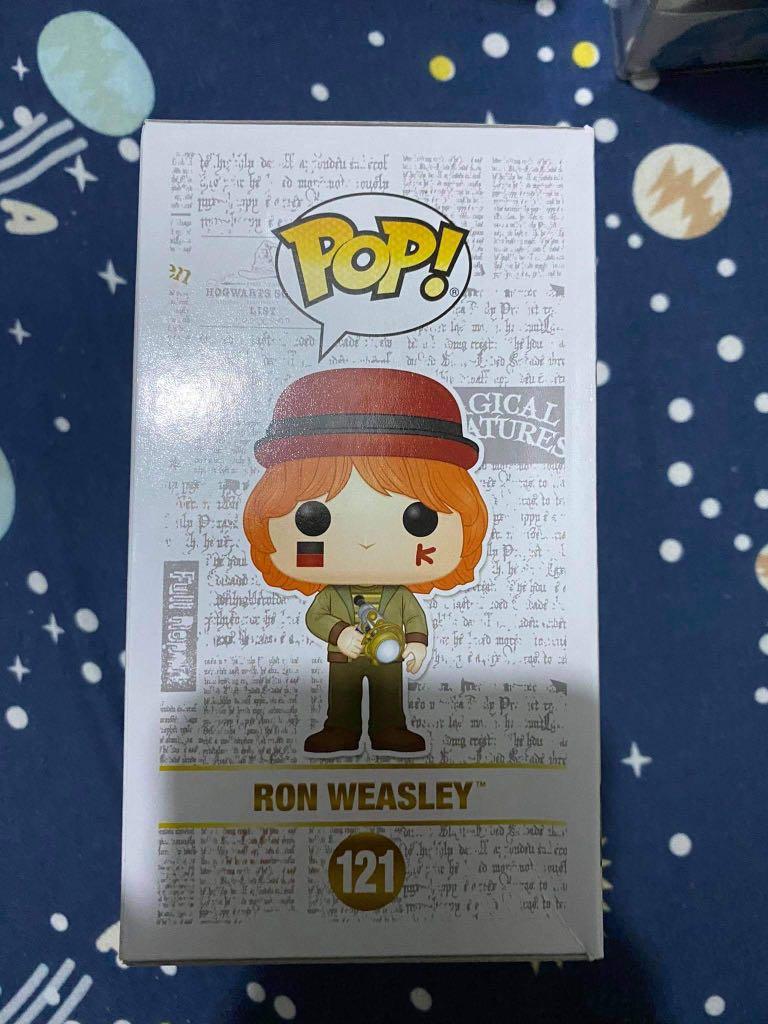 Harry Potter: 121 Ron Weasley Quidditch World Cup Funko NYCC