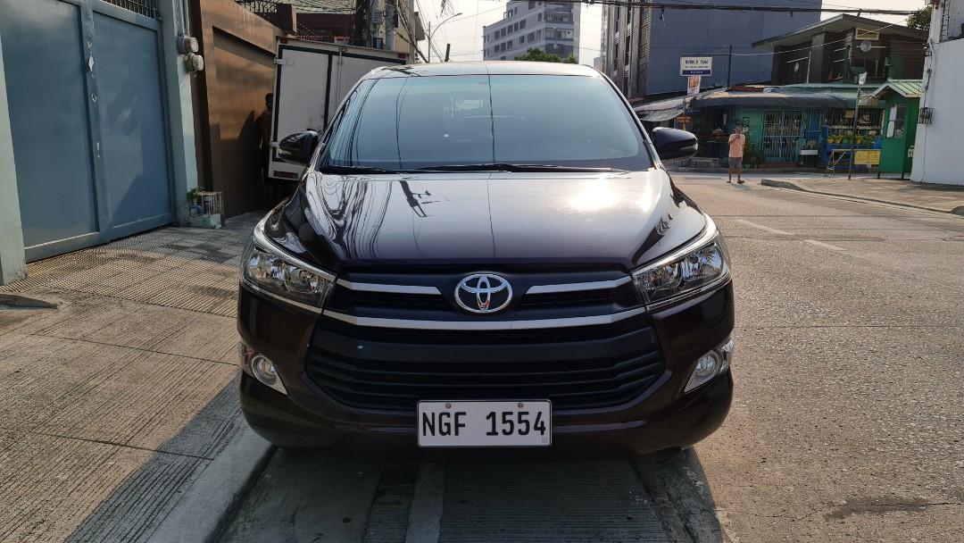 2020 Toyota Innova 2 8e Diesel Blackish Red Auto Cars For Sale Used Cars On Carousell This is one of the best cars in the philippines for the filipino. carousell