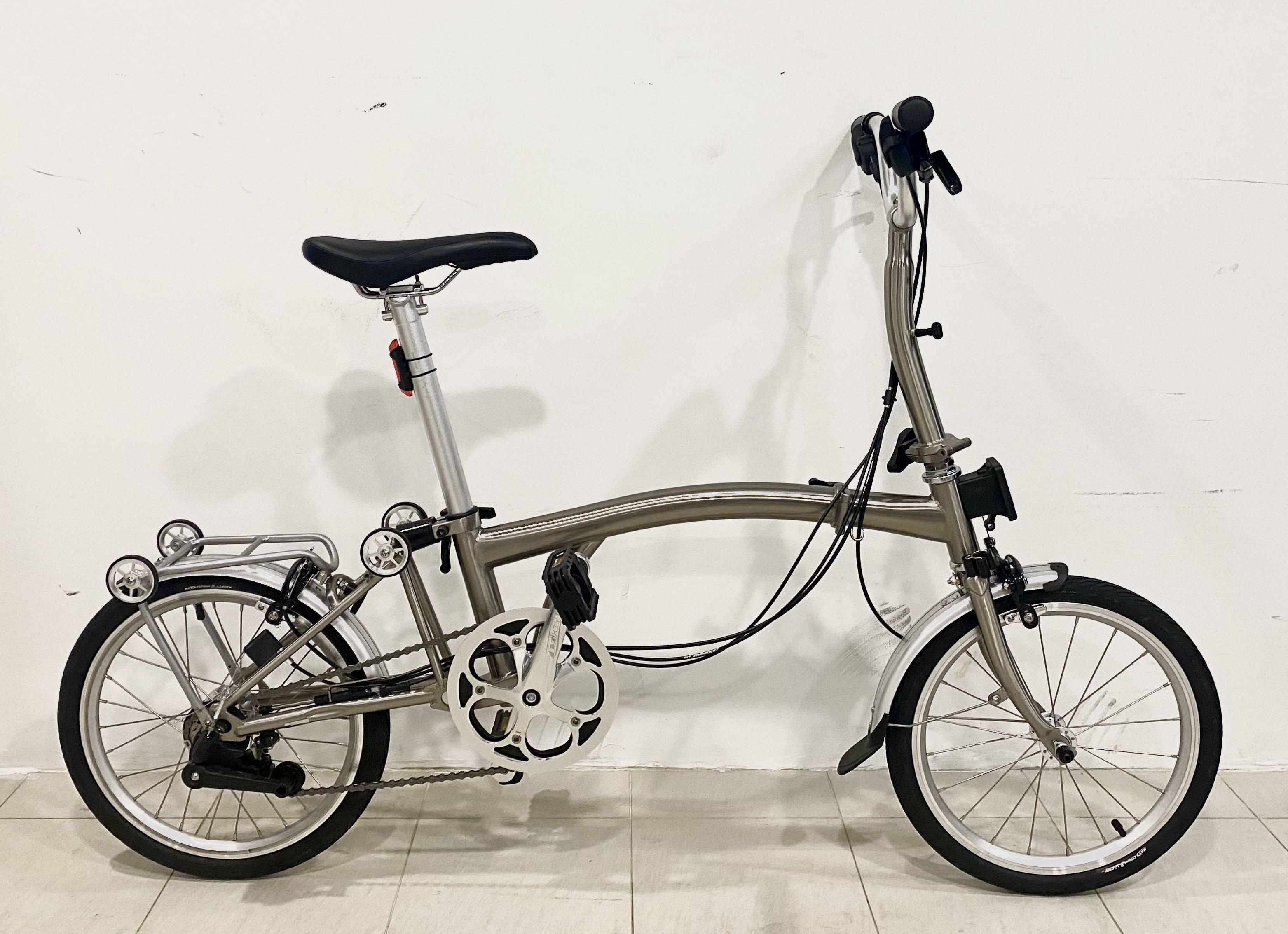 3Sixty M3 Complete Folding Bike SILVER 3Sixty M3 Folding