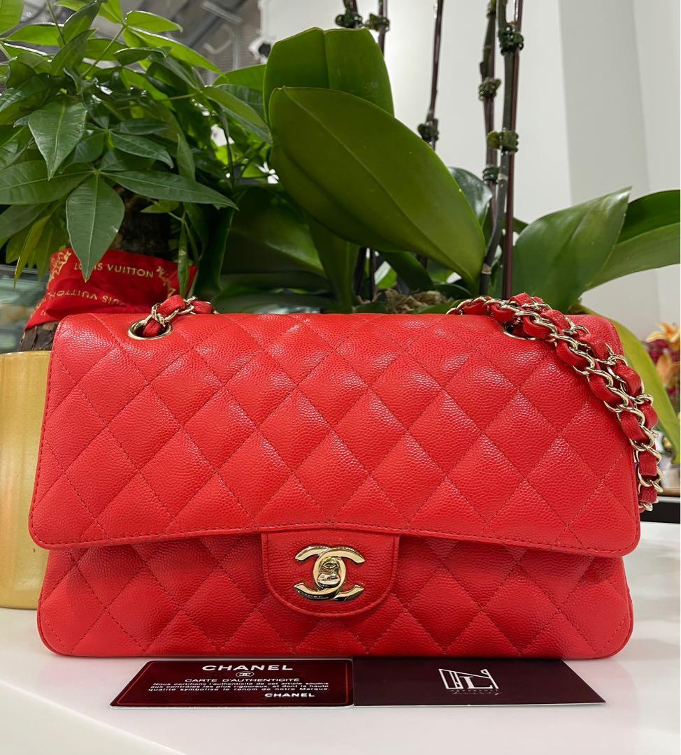 Chanel red bag 2019 sale