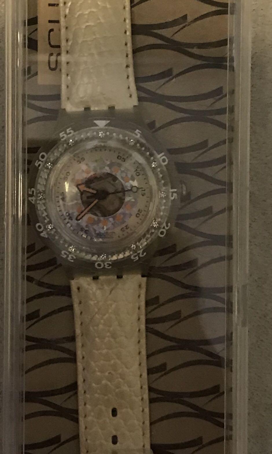 清屋平讓全新swatch 199x年scuba 0 Snd White Leather Band Digital Watch 電子錶 名牌 手錶 Carousell 清屋平讓全新swatch 199x年scuba 0 Snd White Leather Band Digital Watch 電子錶 名牌 手錶 Carousell