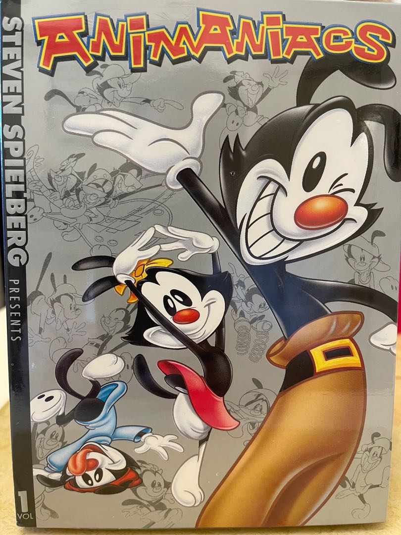 華納狂歡三寶WB Animaniacs dvd 合集eng vol 1 , 2, 3,4 (全新未