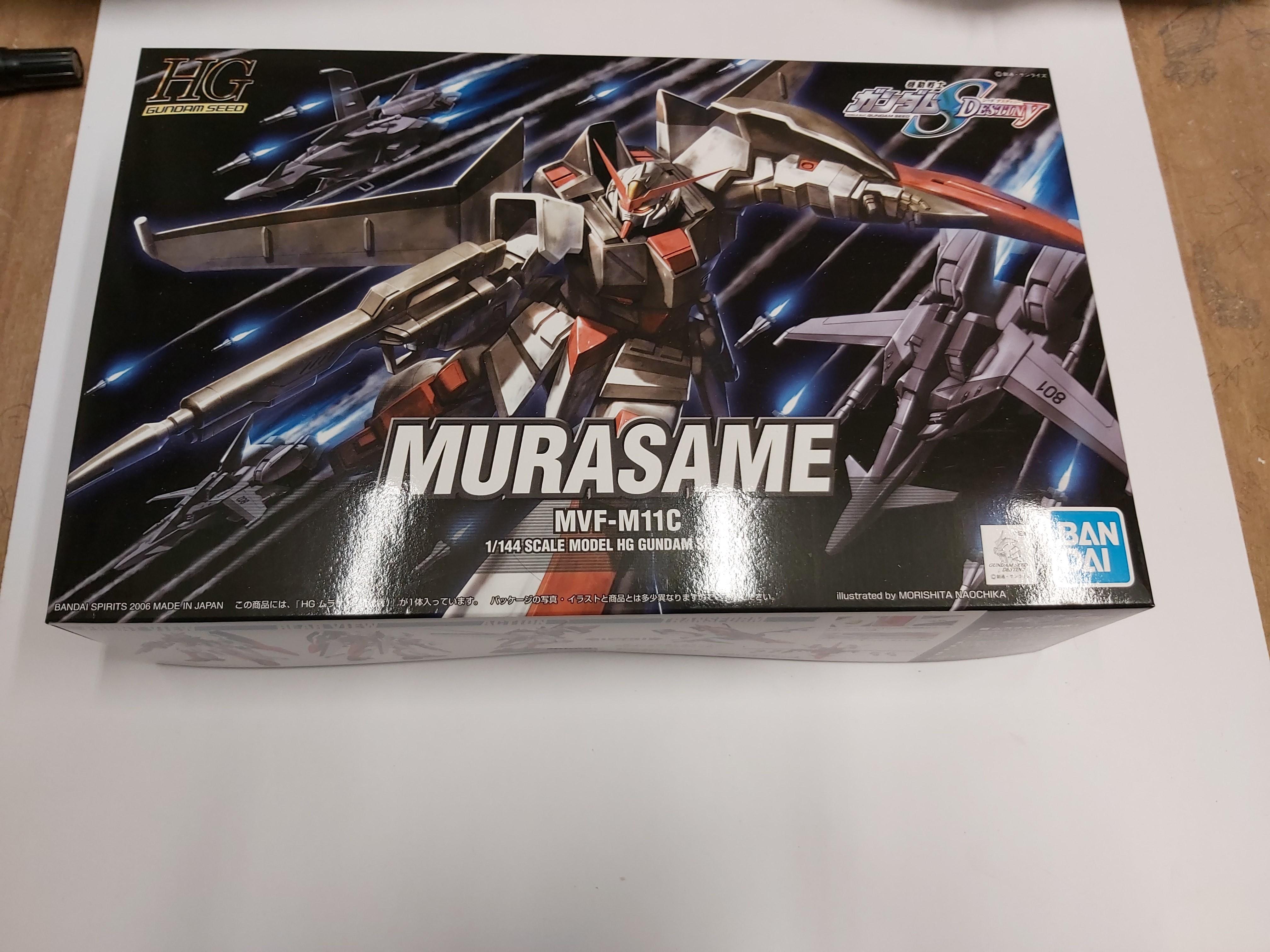 全新現貨高達seed Hg 1 144 村雨量產型murasame 模型 玩具 遊戲類 玩具 Carousell