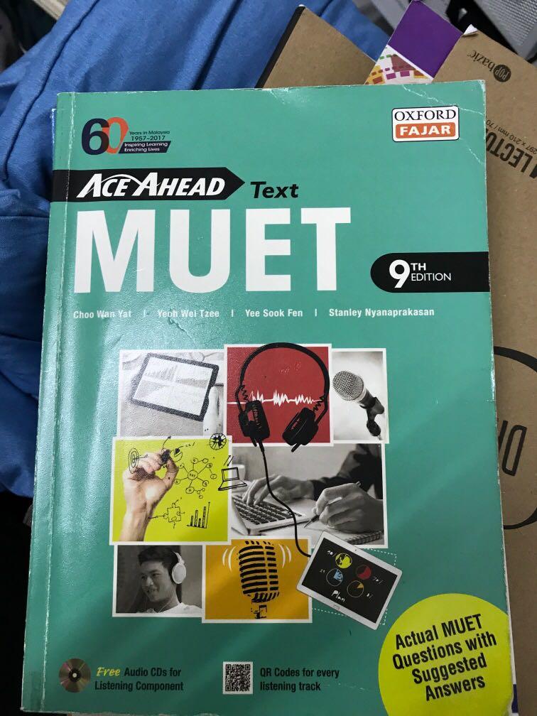 Ace Ahead Muet 9th Edition Books Stationery Books On Carousell