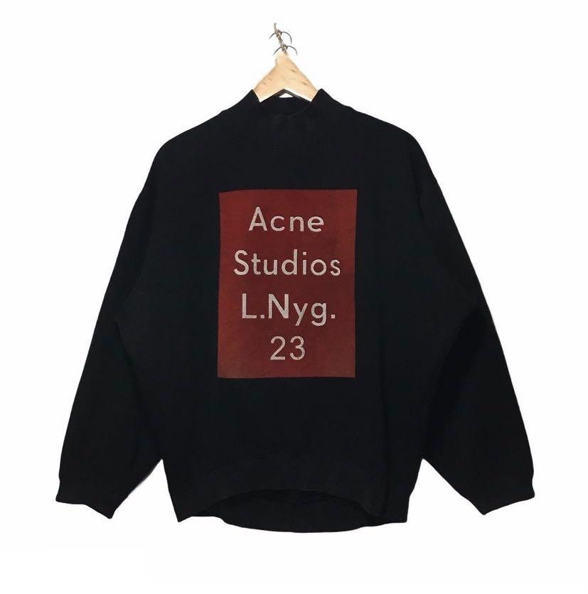 ACNE Studios Beta Flock PAW 14 Neck Sweater, Women's Fashion ...