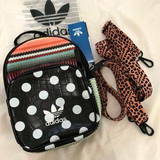 Adidas Polkadot Backpack/Slingbag