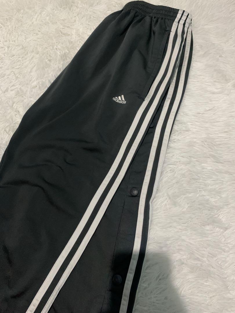 adidas Originals adibreak popper track pants in burgundy | ASOS