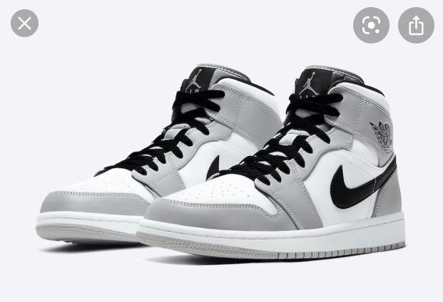 Jordan 1 mid smoke grey high Clearance