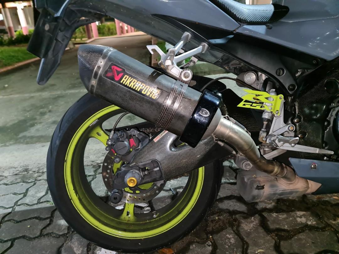 Akrapovic Exhaust pipe GSXR 1000 k7 Motorcycles Motorcycle