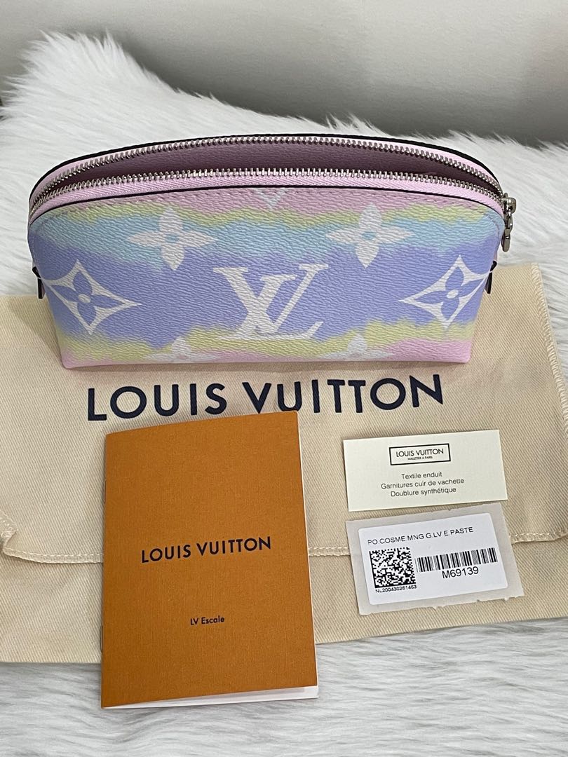 Louis Vuitton Escale Cosmetic Pouch, Luxury, Bags & Wallets on Carousell