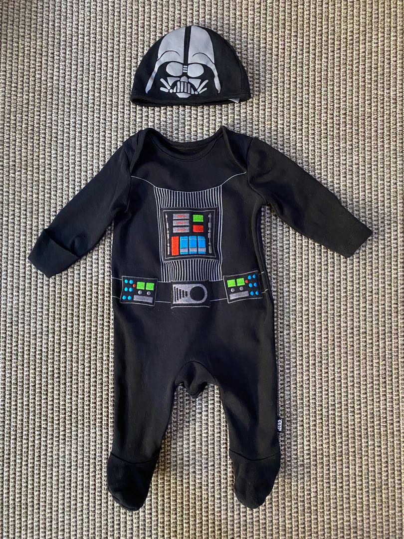 Baby Darth Vader Star Wars Costume Babies Kids Babies Kids Fashion On Carousell