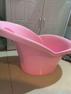 Baby pink bathtub