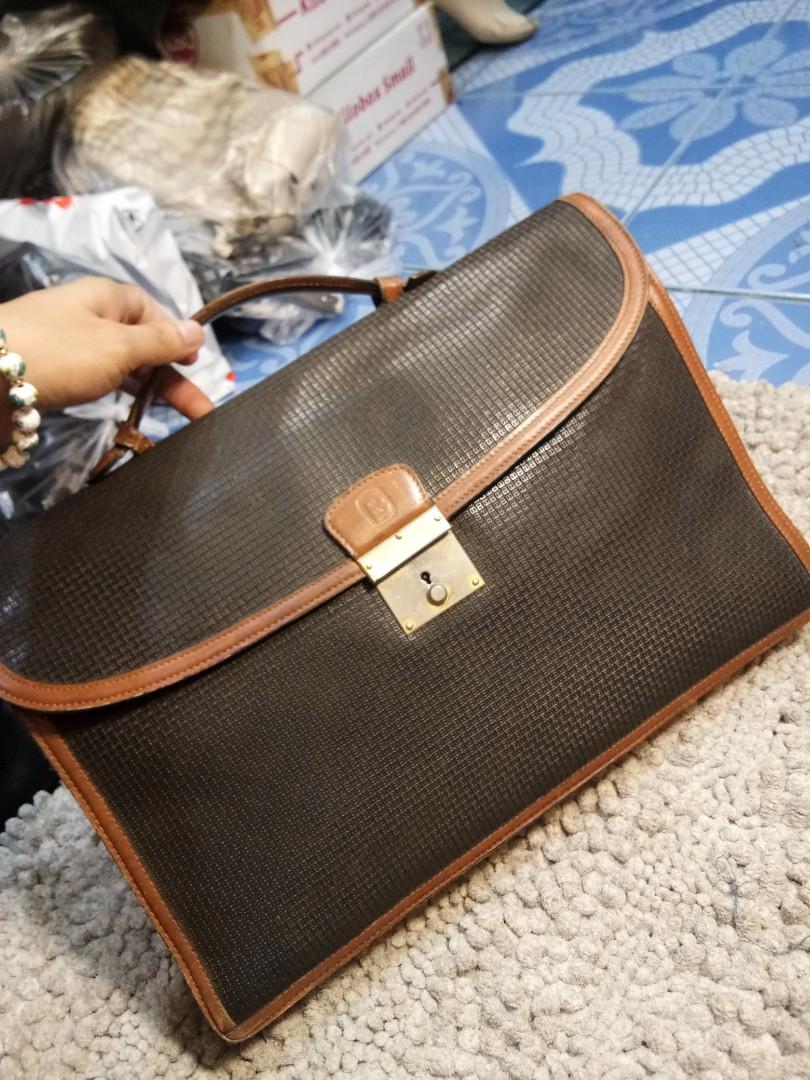 vintage document bag