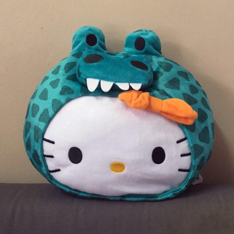 Big Hello Kitty in Dinosaur Costume Plushy + McDonald's x Sanrio Hello