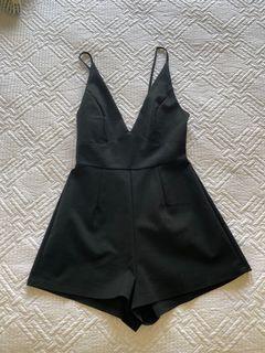 Black play suit