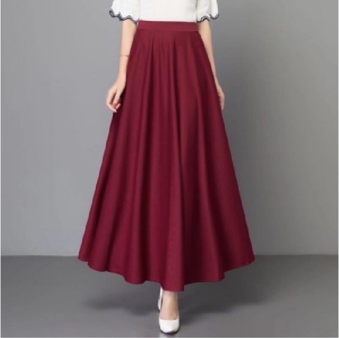 women's plus size maxi skirts 2018