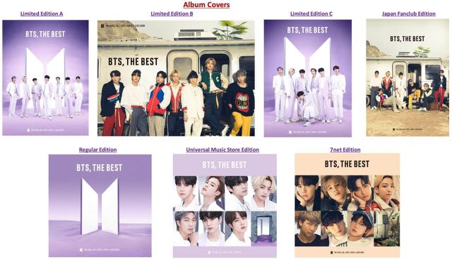 Bts The Best Preorder Ums 7net Jfc Regular Hobbies Toys Memorabilia Collectibles K Wave On Carousell