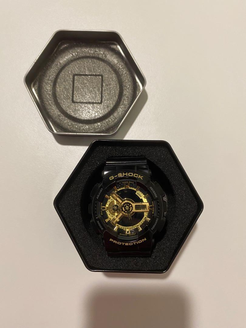 G shock wr20bar black and gold cheap