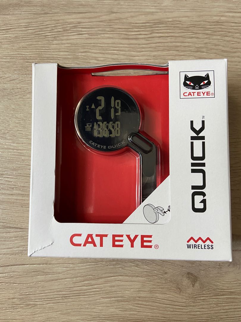 Cateye Quick Wireless Bicycle Bike Computer Speedometer Model CCRS100W