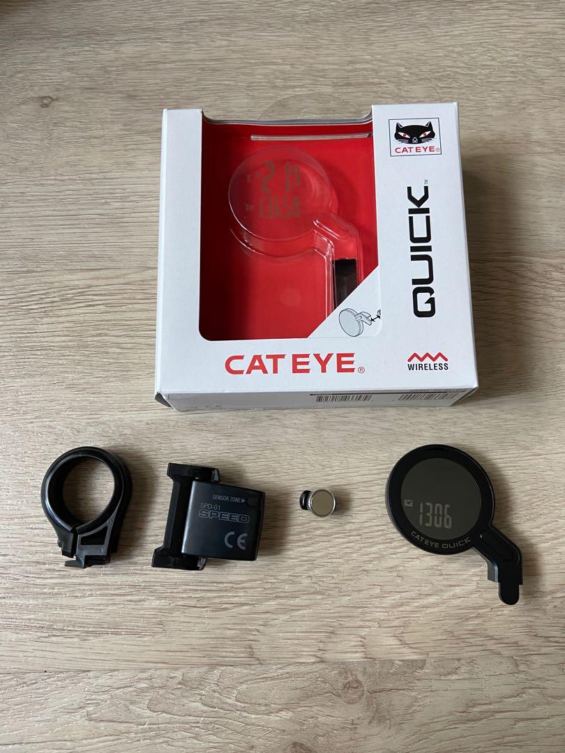 Cateye Quick Wireless Bicycle Bike Computer Speedometer Model CCRS100W