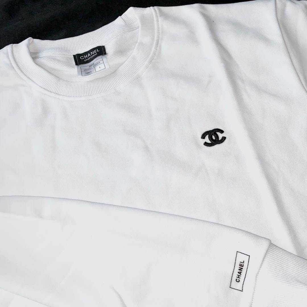 Chanel hotsell uniform sweatshirt