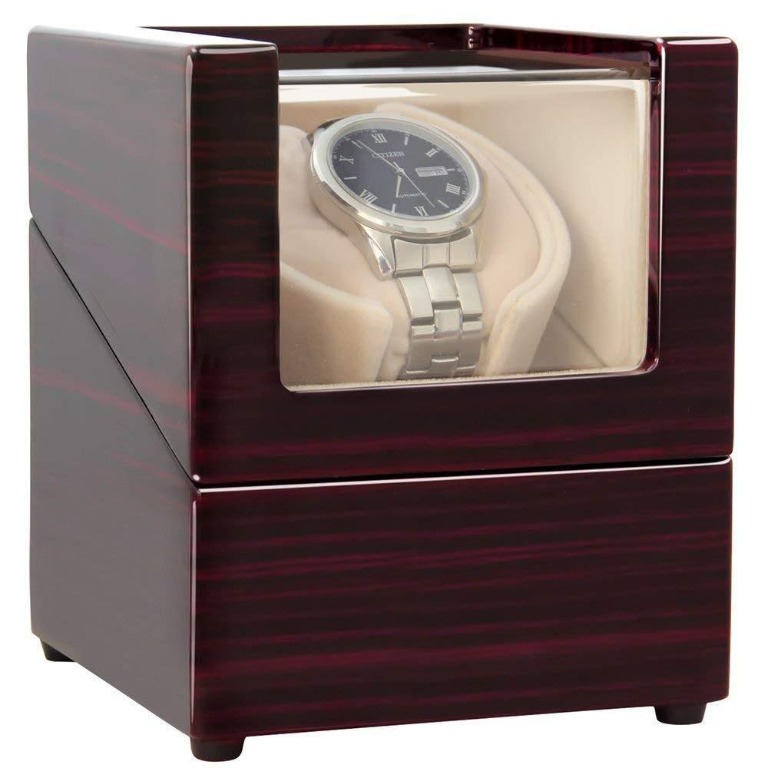 CHIYODA Watch Winder Machine Watch Single Roll Quiet with Mabuki Motor