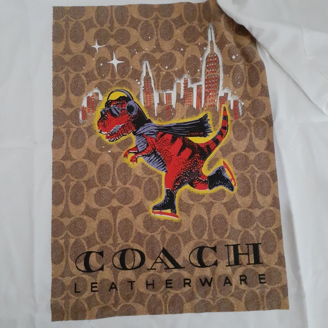 brown coach shirt
