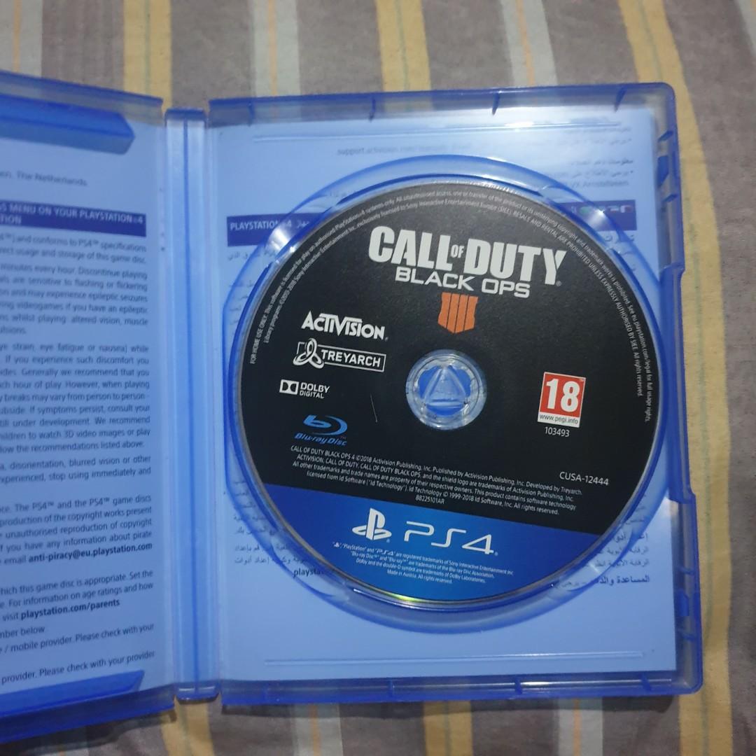 Cod black ops 4, Video Gaming, Video Games, PlayStation on Carousell