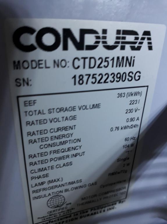 Condura ctd251mni hot sale
