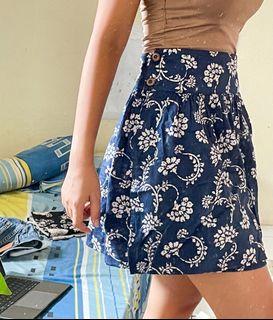 Cotton Mini Skirt