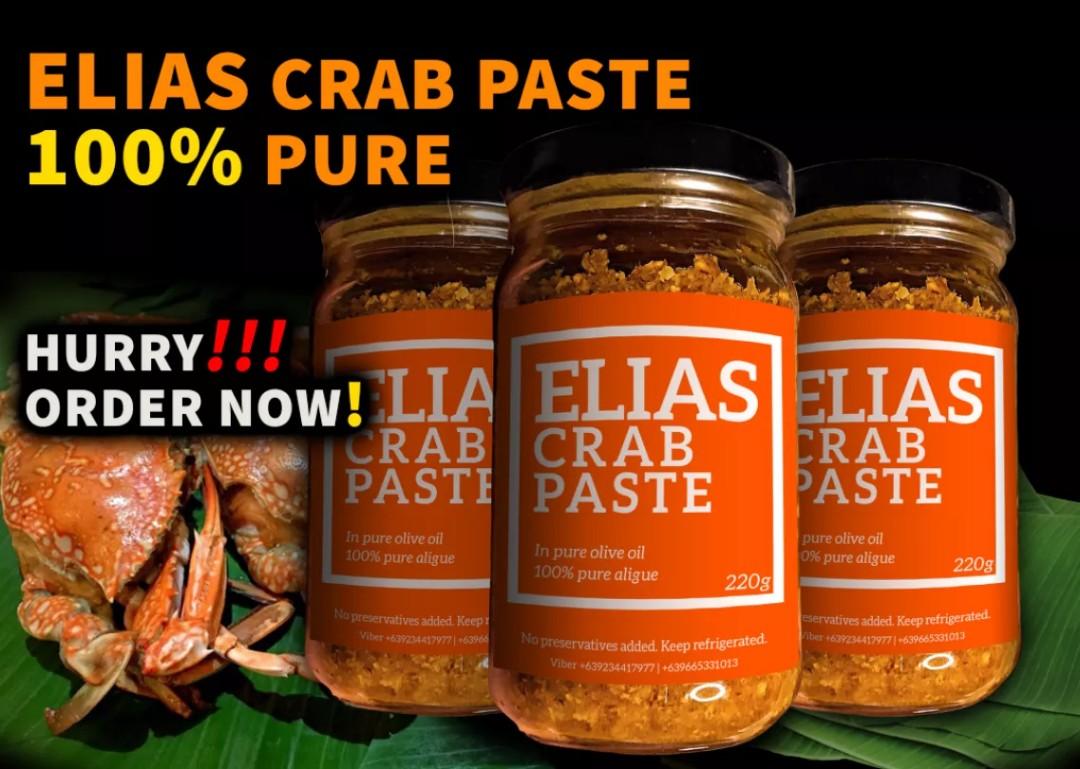 CRAB PASTE (Category: Local Eats) located in Silang. Submitted by wesells.ph (Listing ID 1084398252, Image 1). Description: THIS IS PERFECT FOR THOSE WHO ARE CRAVING FOR SEAFOODS BUT TIRED OF GOING OUT TO THE MARKET. BEST TO SERVE WITH HOT RICE..