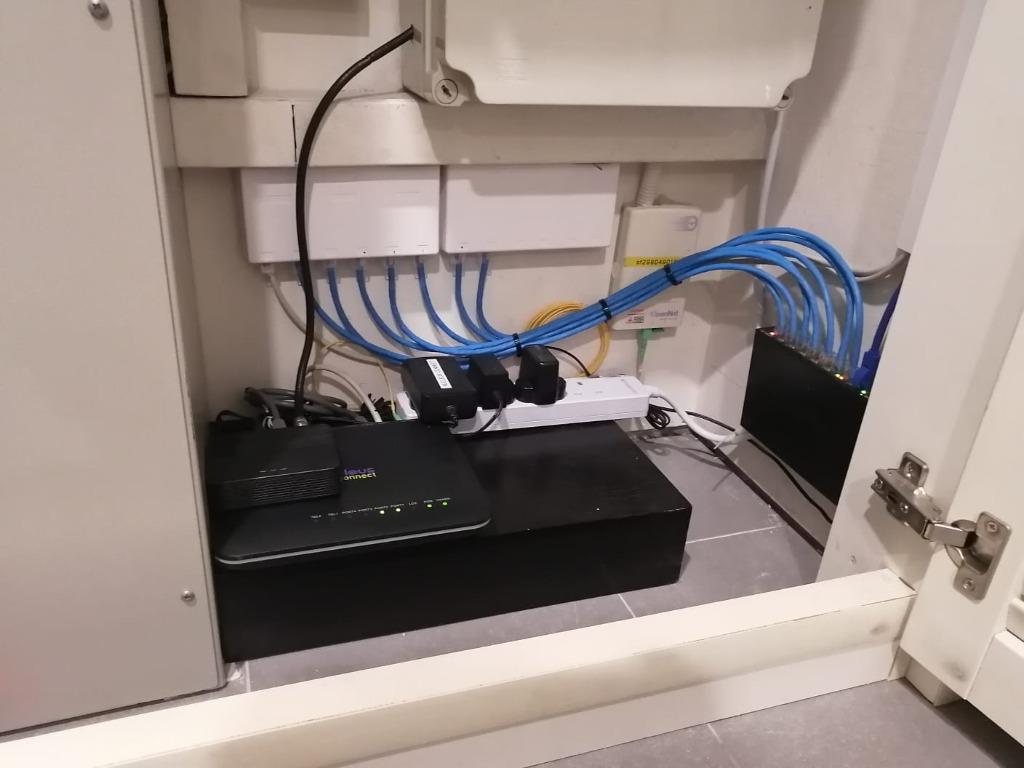 DATA POINT CONVERSION / INSTALLATION (Category: Electrician Services) located in Singapore. Submitted by wefixinternet (Listing ID 1084501334, Image 3). Description: Good Day to everyone. Starhub Fibre Down on 15th April 2020 M1 Fibre Down on 12th May 2020, 4th & 20TH December 2020 , 1st Feb 2022 My Republic Down on 28th May 2020 SINGTEL Down on 8th June 2021 Network Jam Up Since everyone WFH? ( Time to consider getting 2nd ISP just like carrying