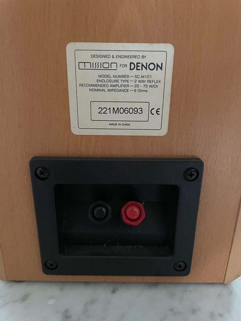 Denon Bookshelf Stereo Speakers Audio 2.0, Audio, Soundbars, Speakers