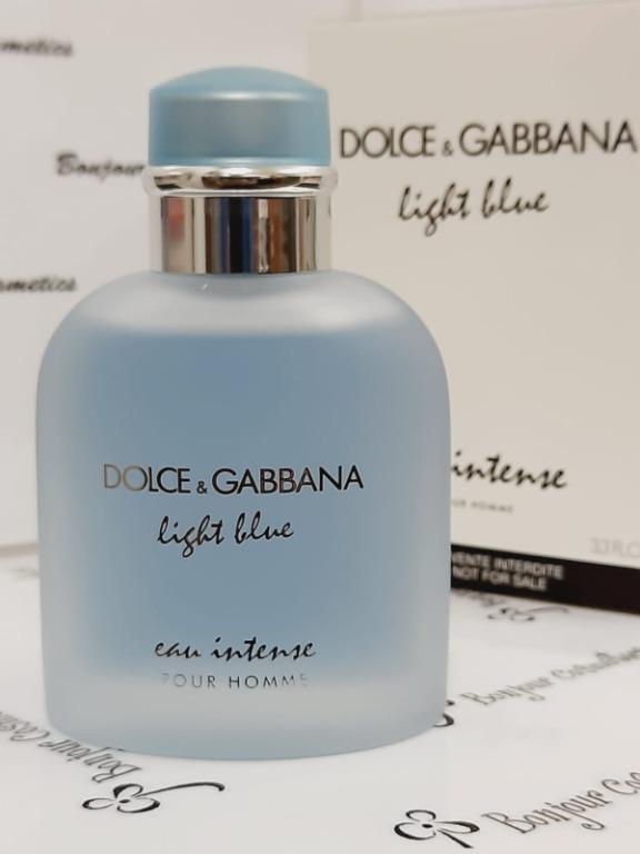 Dolce gabbana light online blue intense 100ml tester