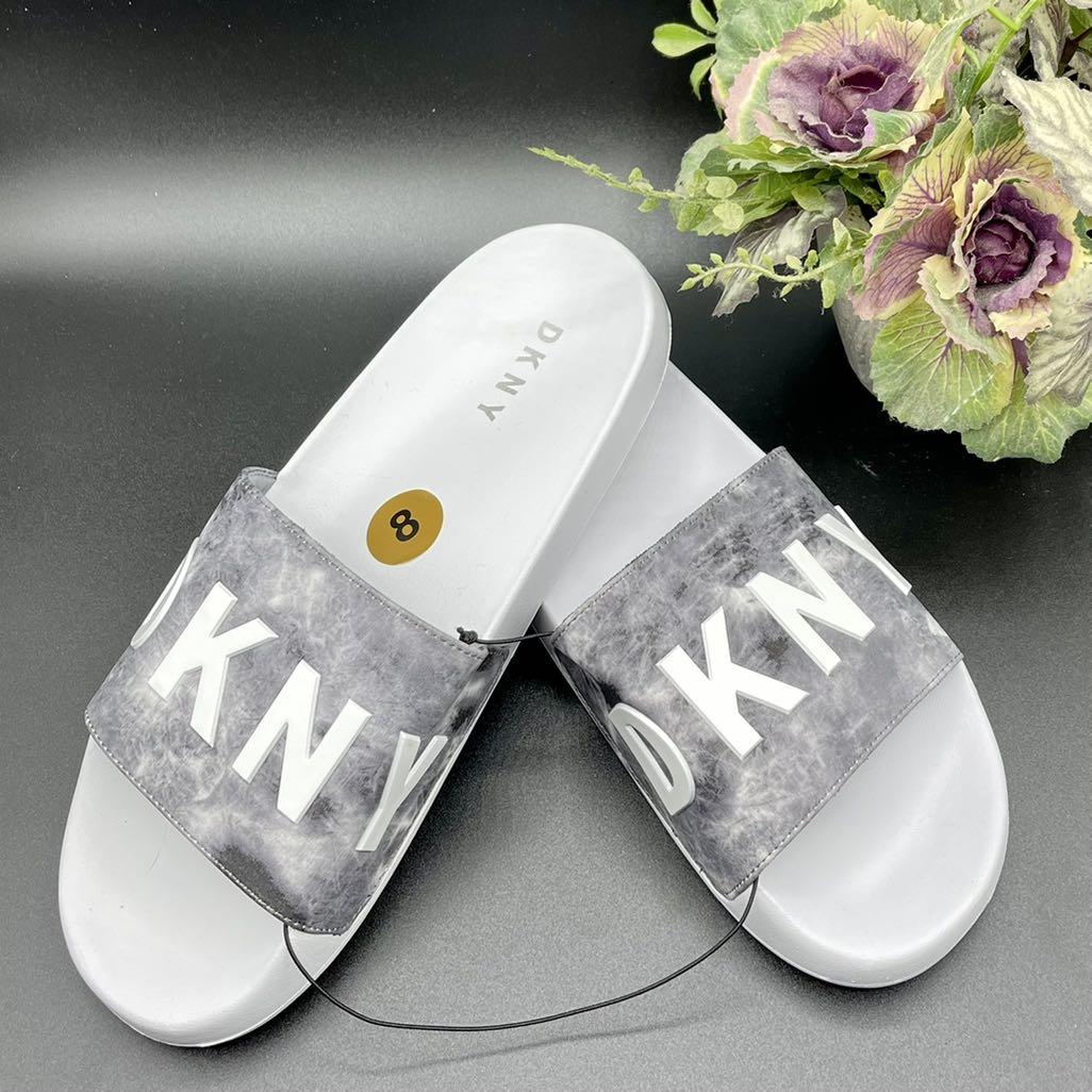 EDA July 2021 Original DKNY pool slides Women s Fashion Footwear Slippers and slides on Carousell