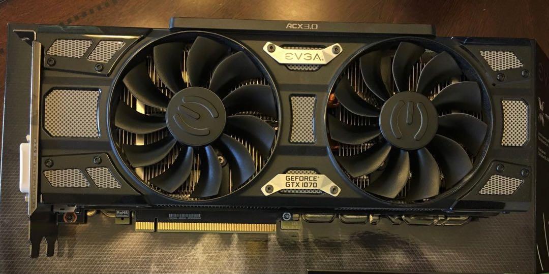 Evga geforce gtx 1070 sc acx 3.0 black edition on sale