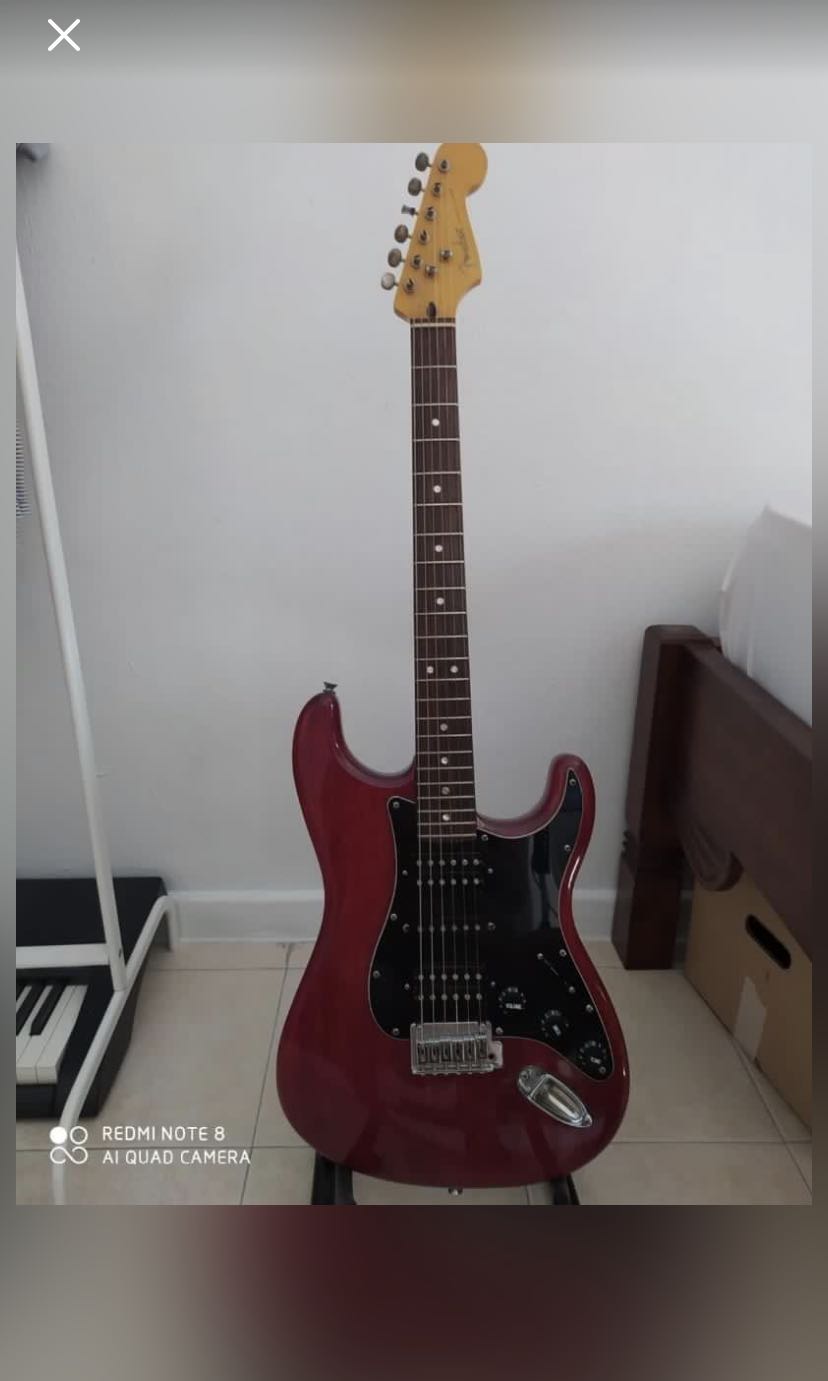Chinese online fender guitar