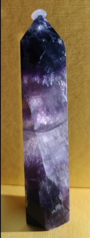 Fluorite and Phantom Pointers (Category: Precious Stones) located in Singapore. Submitted by sassysnake (Listing ID 1084335183, Image 1). Description: Photo 1 to 2 - H:11.5cm, B:2.9cm - $20 Photo 3 to 4 - H:11cm, B:3cm - $20 Photo 5 to 6- H: 5.35cm, B:4cm, Wt:96g - $45 Photo 7 to 8 - H:5.25cm, B:2.3cm, Wt:38.7g - $32 Second and fourth photo are close up of first and third photos. No cracks or nick. Benefits of fluorite: It absorbs and neutralises