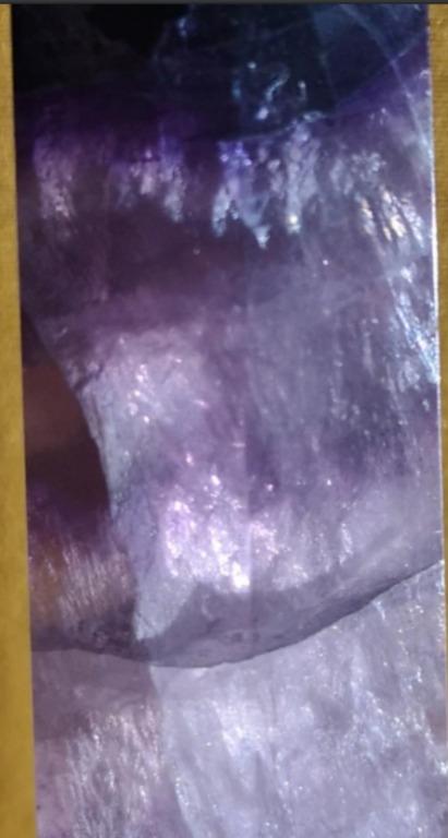 Fluorite and Phantom Pointers (Category: Precious Stones) located in Singapore. Submitted by sassysnake (Listing ID 1084335183, Image 4). Description: Photo 1 to 2 - H:11.5cm, B:2.9cm - $20 Photo 3 to 4 - H:11cm, B:3cm - $20 Photo 5 to 6- H: 5.35cm, B:4cm, Wt:96g - $45 Photo 7 to 8 - H:5.25cm, B:2.3cm, Wt:38.7g - $32 Second and fourth photo are close up of first and third photos. No cracks or nick. Benefits of fluorite: It absorbs and neutralises