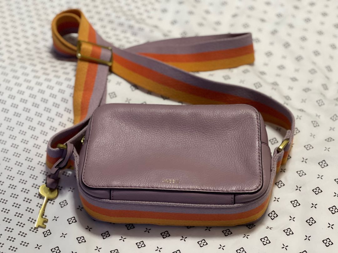 Fossil Billie Small Crossbody in Lilac 