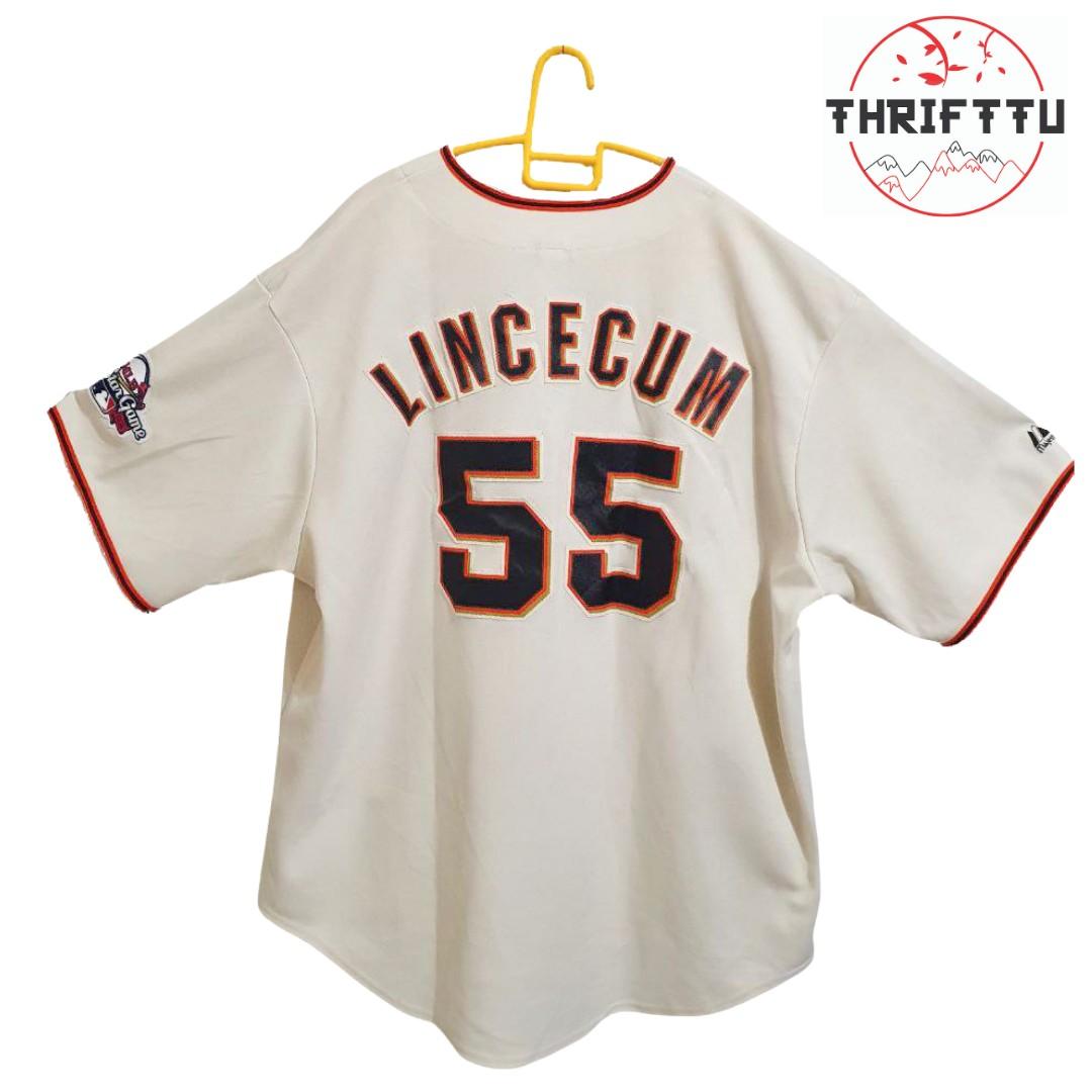 MLB, Shirts, Vintage Mlb San Francisco Giants Tim Lincecum Jersey Tshirt  Size Mens 2xl