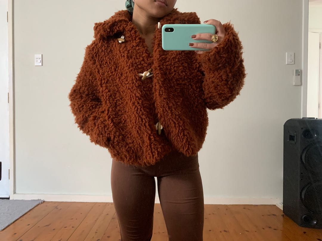 Glassons Teddy Jacket Women s Fashion Clothes on Carousell