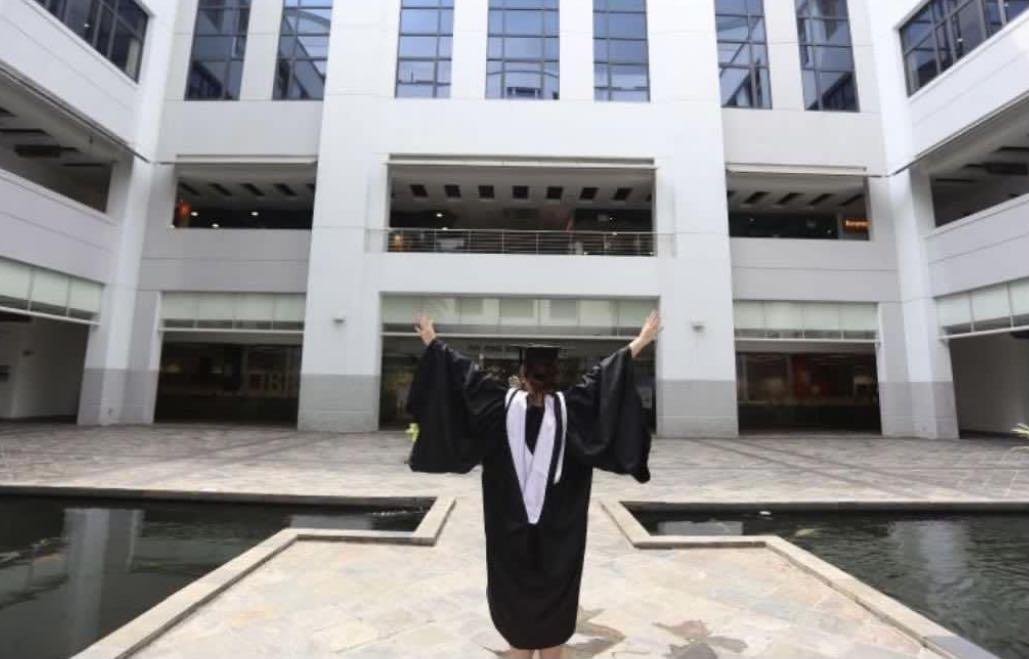 Gown Graduation Gown (RMIT), Women's Fashion, Dresses & Sets