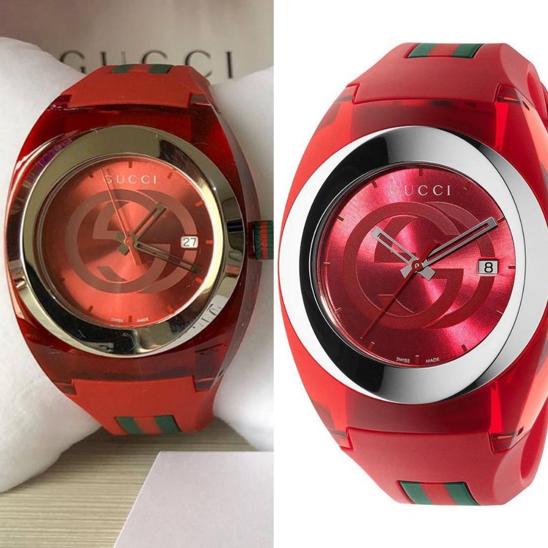 Gucci sync deals watch red